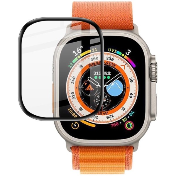 "IMAK" PMMA Screen Protector (Film) - Black (Apple Watch Ultra / Ultra 2)