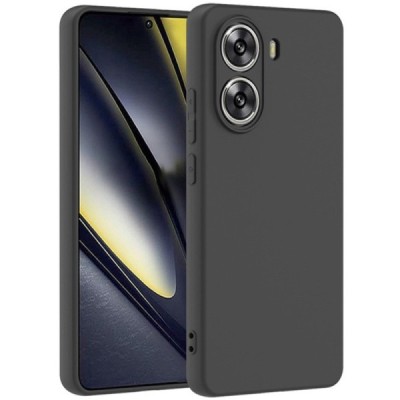 Xiaomi Poco X7 Pro 5G hard silicone (TPU) black case - cover | Priedai.lt