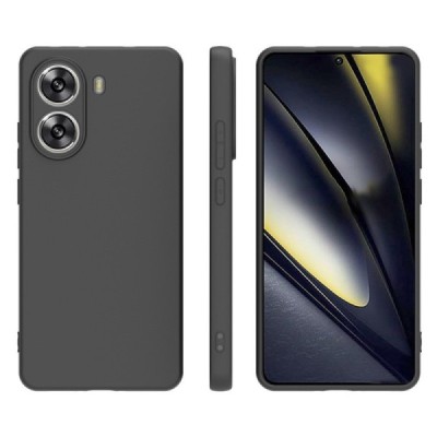 Xiaomi Poco X7 Pro 5G hard silicone (TPU) black case - cover | Priedai.lt