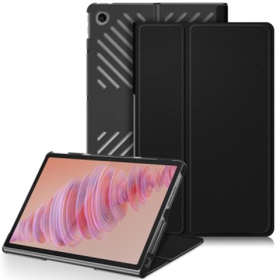 Lenovo Tab Plus 11,5 (TB351FU) Flip Book Case - Black (foldable) | Priedai.lt