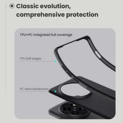 OnePlus 13  "Nillkin" Frosted Shield Pro Magnetic black case, cover | Priedai.lt