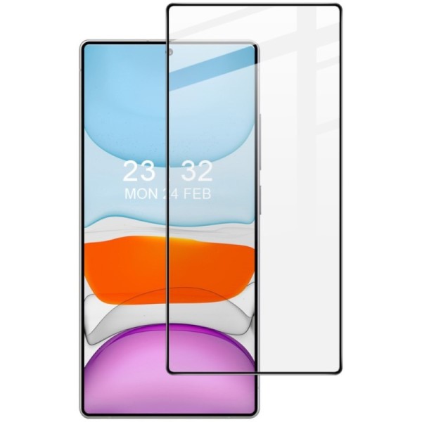 "IMAK" Tempered Glass full coverage protective screen glass - black (Galaxy S25 Ultra)