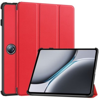 OnePlus Pad 2 (OnePlus Pad Pro) Flip Book Case - Red (foldable) | Priedai.lt