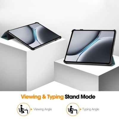 OnePlus Pad 2 (OnePlus Pad Pro) Flip Book Case - Green (foldable) | Priedai.lt
