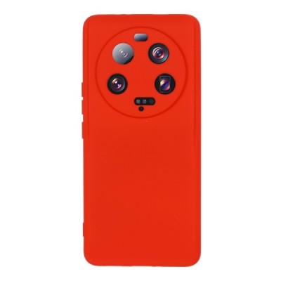 Xiaomi 13 Ultra "Shell" hard liquid silicone (TPU) case red - cover | Priedai.lt