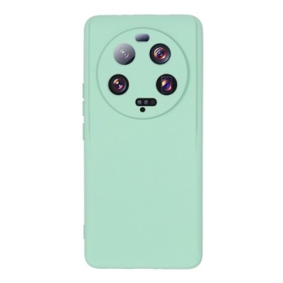 Xiaomi 13 Ultra "Shell" hard liquid silicone (TPU) case green - cover | Priedai.lt