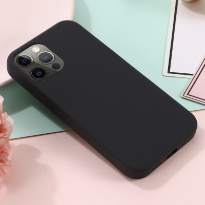 Apple iPhone 14 Pro Max "Shell" MagSafe Hard Silicone TPU Black  Case Cover - Back | Priedai.lt