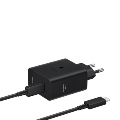 Original Samsung Power Adapter Duo 50W EP-T5020 black charger | Priedai.lt