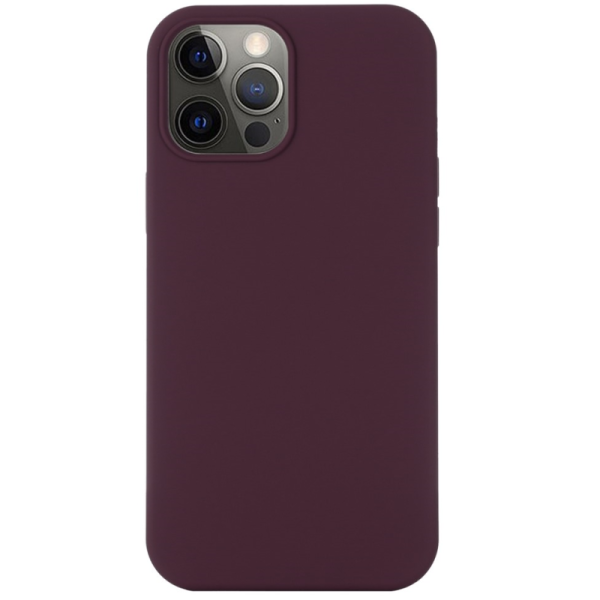"Shell" MagSafe Hard Silicone (TPU) Case Cover - burgundy (iPhone 14 Pro Max)