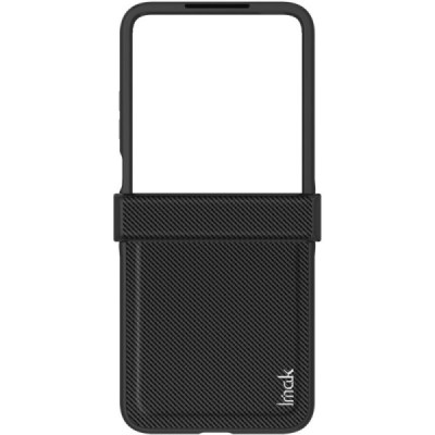Xiaomi Mix Flip 5G "Imak" Carbon Fiber black plastic case - back | Priedai.lt