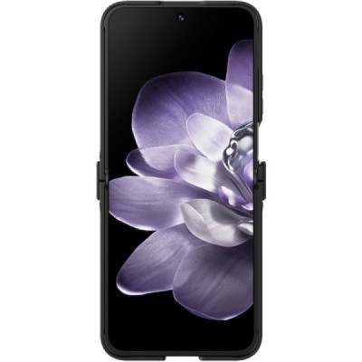 Xiaomi Mix Flip 5G "Imak" Carbon Fiber black plastic case - back | Priedai.lt