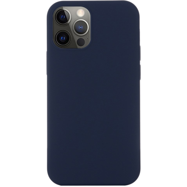 "Shell" MagSafe Hard Silicone (TPU) Case Cover - dark blue (iPhone 14 Pro )