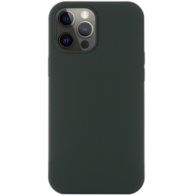 Apple iPhone 14 Pro "Shell" MagSafe Hard Silicone TPU Dark green Case Cover - Back | Priedai.lt