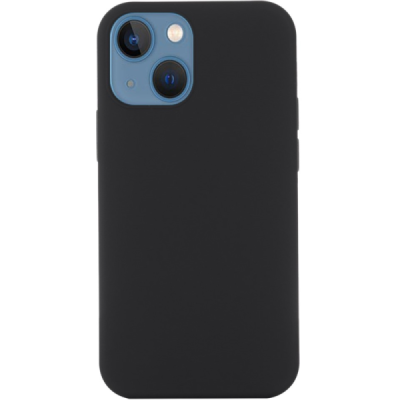 Apple iPhone 14 Plus "Shell" MagSafe Hard Silicone TPU Black  Case Cover - Back | Priedai.lt
