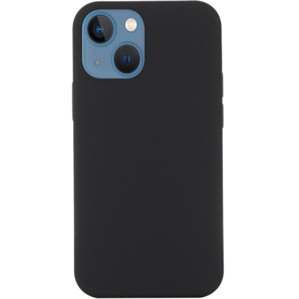 "Shell" MagSafe Hard Silicone (TPU) Case Cover - Black (iPhone 14 Plus)