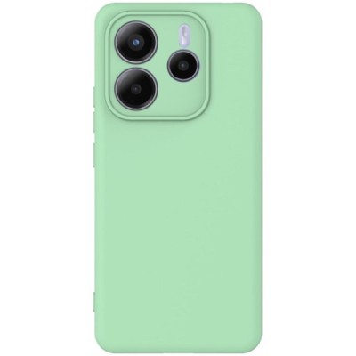 Xiaomi Redmi Note 14 5G "Shell" hard liquid silicone (TPU) case green - cover | Priedai.lt