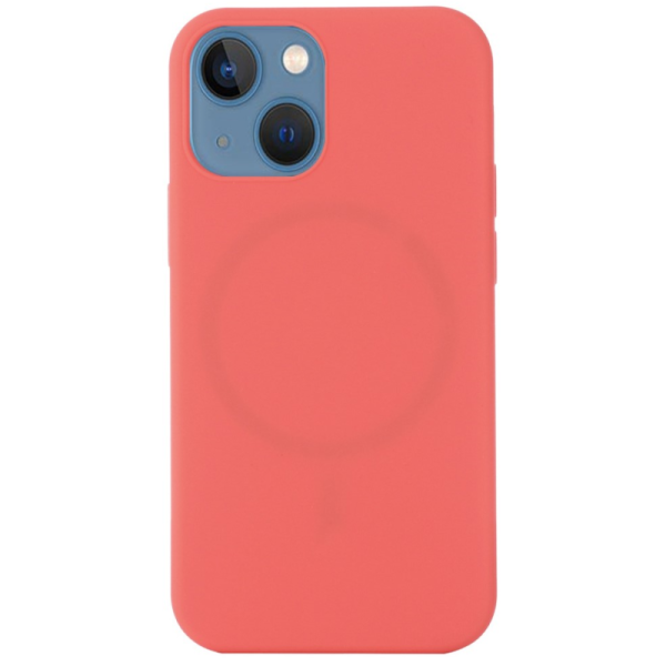 "Shell" MagSafe Hard Silicone (TPU) Case Cover - pink (iPhone 14 Plus)