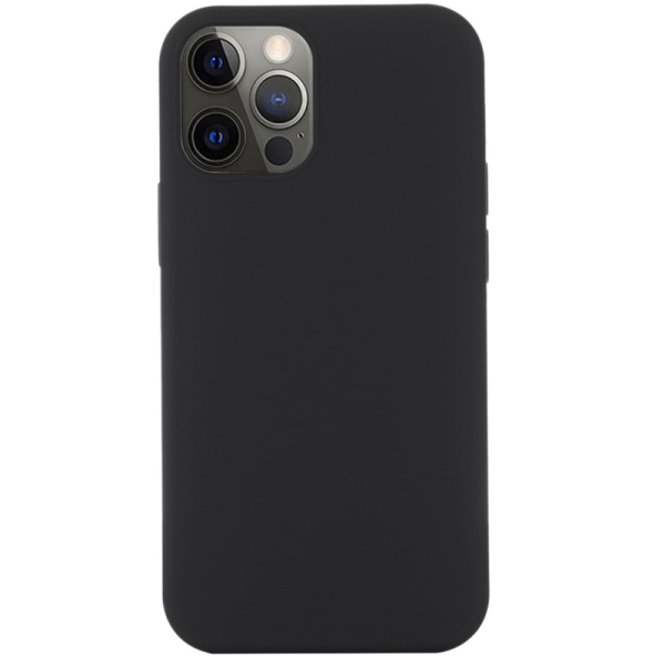 "Shell" MagSafe Hard Silicone (TPU) Case Cover - Black (iPhone 15 Pro Max)