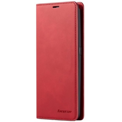 Samsung Galaxy A80 "Forwenw" Fantasy Solid Flip Case Book - Red | Priedai.lt