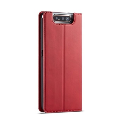 Samsung Galaxy A80 "Forwenw" Fantasy Solid Flip Case Book - Red | Priedai.lt