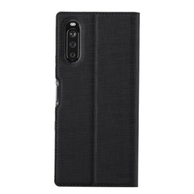 Sony Xperia 10 III "ViLi" DMX Solid Flip Case Book - Black | Priedai.lt