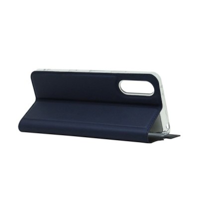 Sony Xperia 10 III "Dux Ducis" Skin Flip Book Case - dark blue | Priedai.lt