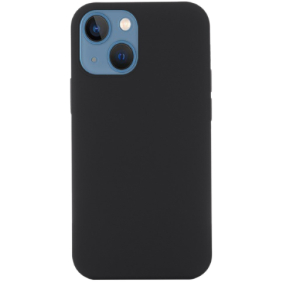 Apple iPhone 15 Plus "Shell" MagSafe Hard Silicone TPU Black  Case Cover - Back | Priedai.lt