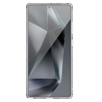 "Nillkin" Nature TPU Pro Magnetic MagSafe Samsung Galaxy S25 Ultra clear, transparent Hard Silicone Case Cover | Priedai.lt