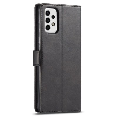Samsung Galaxy A23, M23, F23 LC IMEEKE Flip Book Case Cover - Black | Priedai.lt