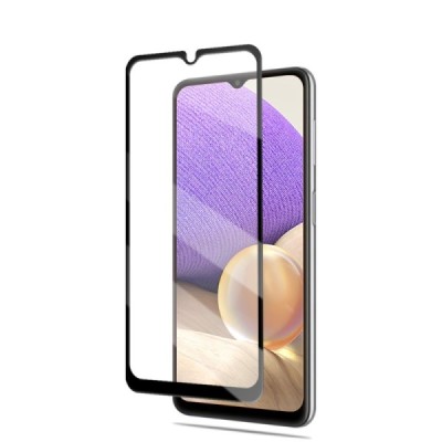 Samsung Galaxy A32 (M32, A02, A02s, A12, M12, Poco M5 4G, Redmi A1 4G) "Mocolo" 2.5D 9H Tempered reinforced protection black ful