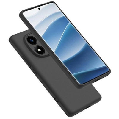 Xiaomi Redmi Note 14 Pro 4G hard silicone (TPU) black case - cover | Priedai.lt