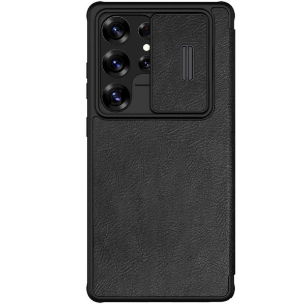 "Nillkin" Qin Pro flip case - black (Galaxy S25 Ultra)