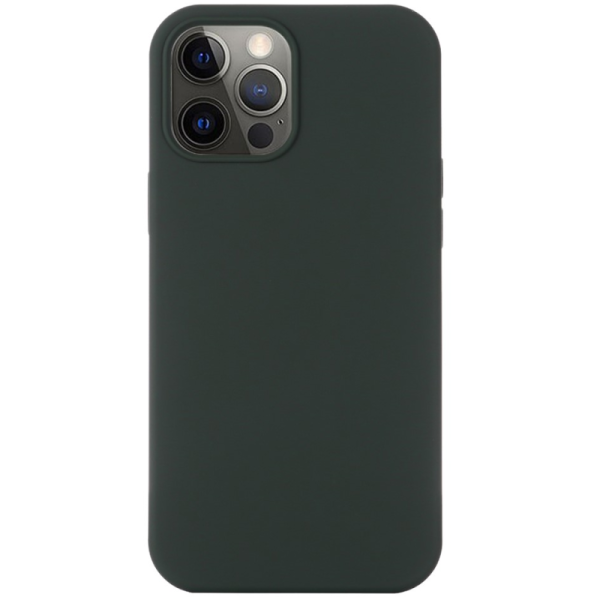 "Shell" MagSafe Hard Silicone (TPU) Case Cover - dark green (iPhone 15 Pro)