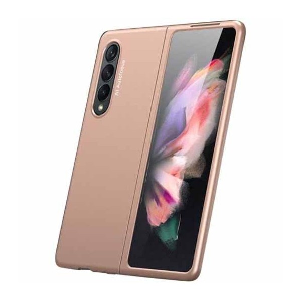 "GKK" Slim plastic case - gold (Galaxy Z Flip4)