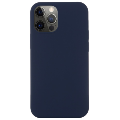 Apple iPhone 13 Pro Max "Shell" MagSafe Hard Silicone TPU Dark Blue Case Cover - Back | Priedai.lt