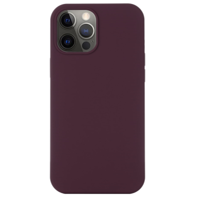 Apple iPhone 13 Pro Max "Shell" MagSafe Hard Silicone TPU Burgundy Case Cover - Back | Priedai.lt