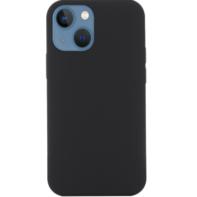 Apple iPhone 14 "Shell" MagSafe Hard Silicone TPU Black  Case Cover - Back | Priedai.lt