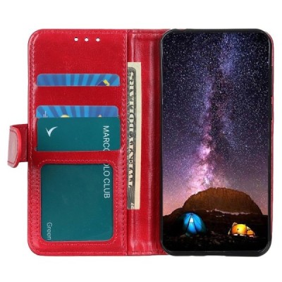 Xiaomi Redmi Note 14 Pro 5G (Poco X7 5G) Binfen Flip Book Case - Red | Priedai.lt