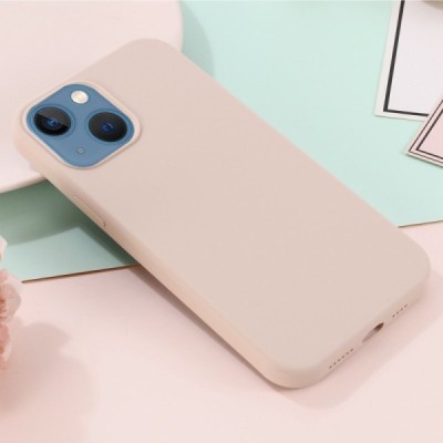 Apple iPhone 14 "Shell" MagSafe Hard Silicone TPU pink Case Cover - Back | Priedai.lt