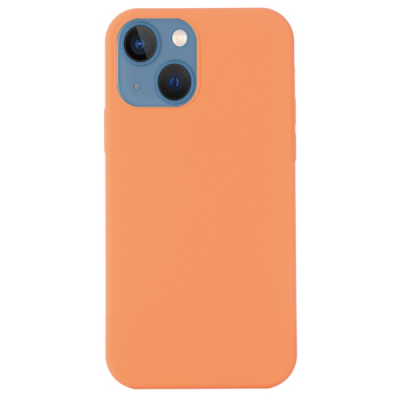 Apple iPhone 13 "Shell" MagSafe Hard Silicone TPU orange Case Cover - Back | Priedai.lt