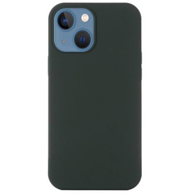 Apple iPhone 13 "Shell" MagSafe Hard Silicone TPU Dark green Case Cover - Back | Priedai.lt