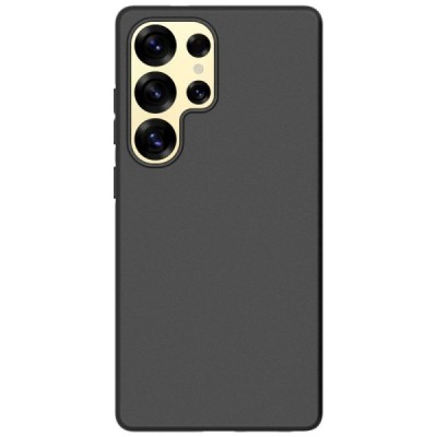 Samsung Galaxy S25 Ultra hard silicone (TPU) black case - cover | Priedai.lt
