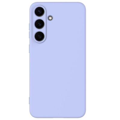Samsung Galaxy S25+ "Shell" hard liquid silicone (TPU) case purple - cover | Priedai.lt