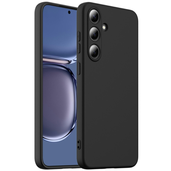 "Shell" MagSafe Hard Silicone (TPU) Case Cover - Black (Galaxy S25)