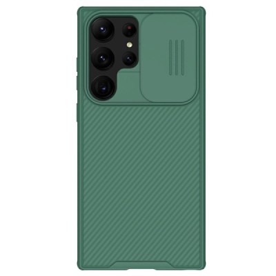 Samsung Galaxy S25 Ultra "Nillkin" CamShield Pro green case - cover | Priedai.lt