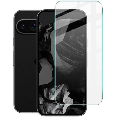 Google Pixel 9 (Pixel 9 Pro) "IMAK" enhanced protection transparent protective screen glass | Priedai.lt