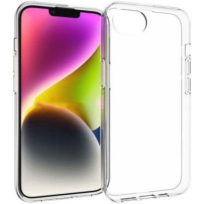 Hard silicone (TPU) case - transparent (iPhone 17e / 16e)