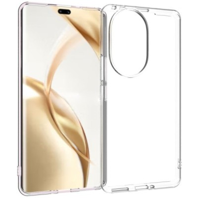 Honor 200 Pro 5G hard silicone (TPU) clear, transparent case - cover | Priedai.lt