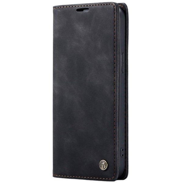 „CaseMe“ Retro Solid Flip Case - Black (P20)