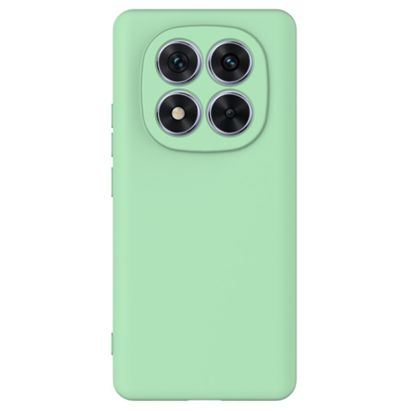 "Shell" hard silicone (TPU) case - green (Redmi Note 14 Pro 5G / Poco X7 5G)